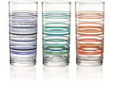 Montana Trinkglas :New Stripes 280 ml, 1 Stück, Transparent